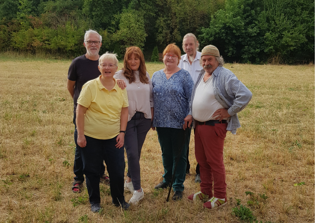 Von links nach rechts: Lutz Sierach, Petra Müller, Christiane Dittert, Alice Borst, Jo Pollack,  Norbert Haun.